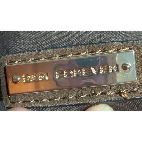 3AM Forever Purse Embroidered Suede Crossbody Bag With Strap Brown - Picture 6 of 12